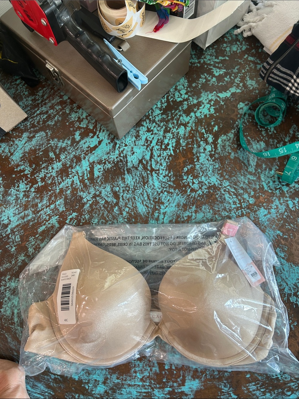 NWT Lane Bryant Cacique Curve Icon boost plunge bra 40 C